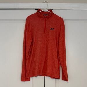 Under Armour Orange Quarter-Zip Pullover